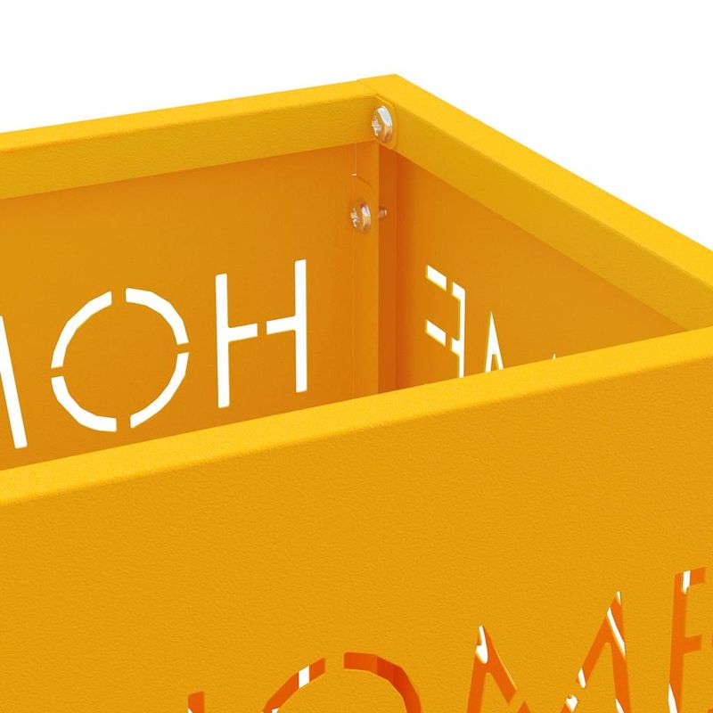 Casa si Gradina - Decoratiuni - Obiecte decorative - Suporturi umbrele - Suport de Umbrele Galben Mustar Metal Standard Depozitare - Infinity.ro