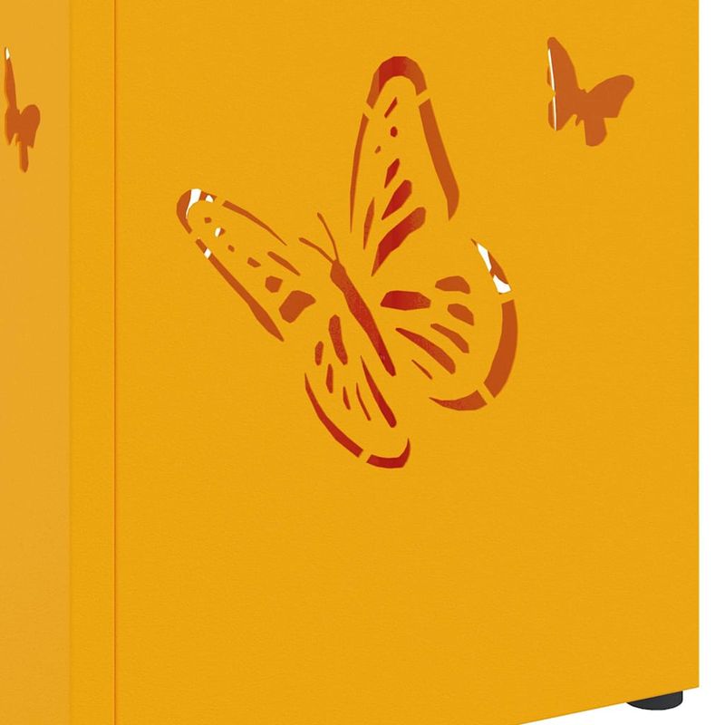 Casa si Gradina - Decoratiuni - Obiecte decorative - Suporturi umbrele - Suport de Umbrele Galben Mustar Metal Standard Depozitare - Infinity.ro