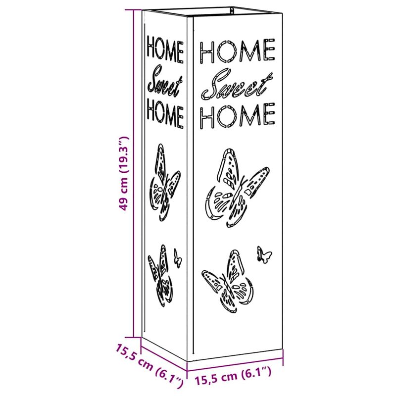 Casa si Gradina - Decoratiuni - Obiecte decorative - Suporturi umbrele - Suport de Umbrele Galben Mustar Metal Standard Depozitare - Infinity.ro