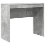 Casa si Gradina - Mobilier - Mese si birouri - Birouri - Masa de Scris Gri Beton MDF cu finisaj gri beton 90 x 40 x 76 cm - Infinity.ro