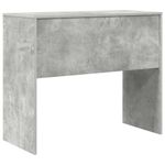 Casa si Gradina - Mobilier - Mese si birouri - Birouri - Masa de Scris Gri Beton MDF cu finisaj gri beton 90 x 40 x 76 cm - Infinity.ro