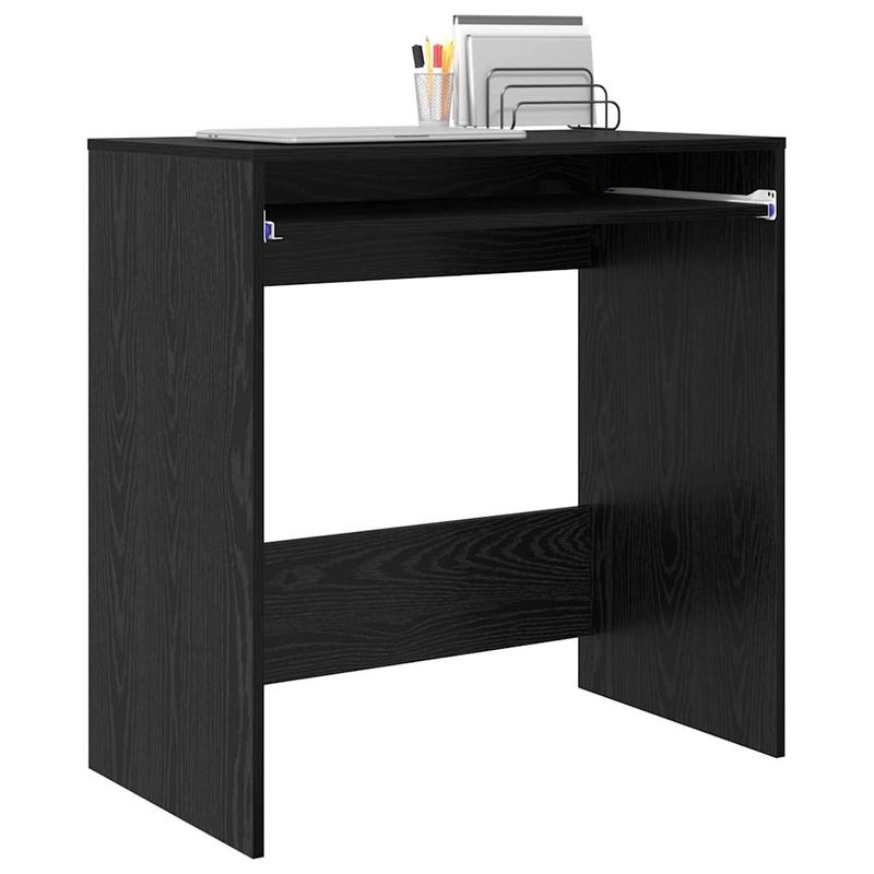 Casa si Gradina - Mobilier - Mese si birouri - Birouri - Birou de calculator Stejar negru Placi aglomerate Compact - Infinity.ro