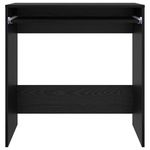 Casa si Gradina - Mobilier - Mese si birouri - Birouri - Birou de calculator Stejar negru Placi aglomerate Compact - Infinity.ro