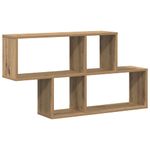 Casa si Gradina - Mobilier - Biblioteci si rafturi - Rafturi - Raft pe perete Stejar artizanal 100x20x53 cm Lemn recompus - Infinity.ro