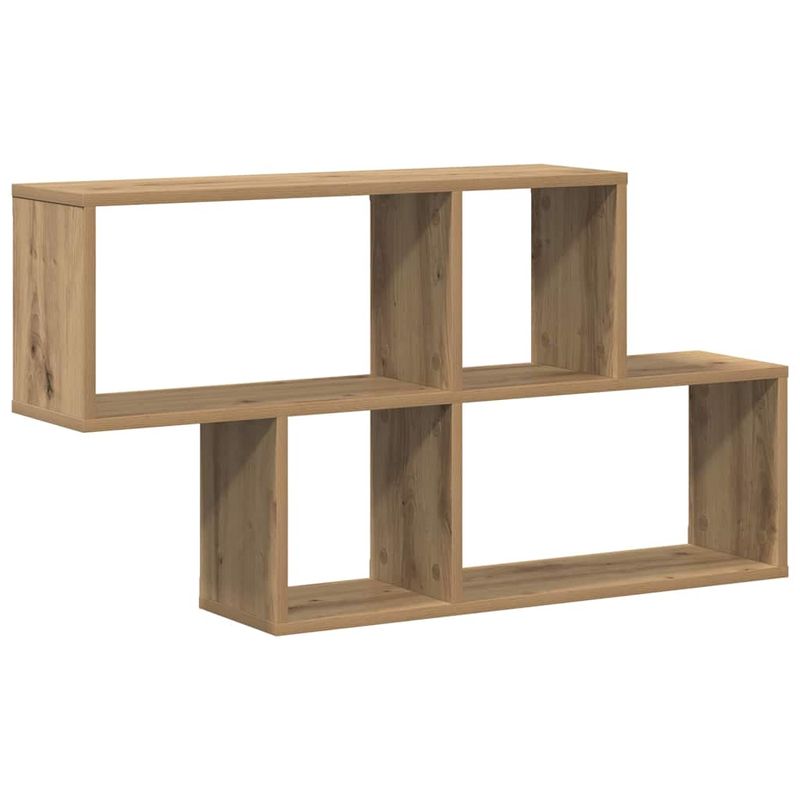 Casa si Gradina - Mobilier - Biblioteci si rafturi - Rafturi - Raft pe perete Stejar artizanal 100x20x53 cm Lemn recompus - Infinity.ro