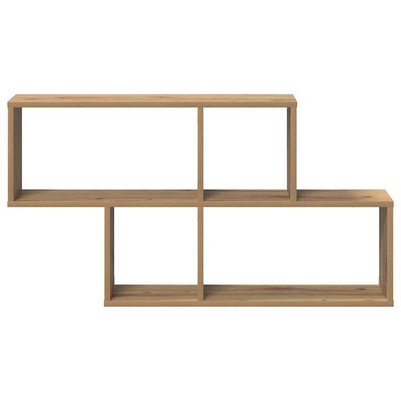 Casa si Gradina - Mobilier - Biblioteci si rafturi - Rafturi - Raft pe perete Stejar artizanal 100x20x53 cm Lemn recompus - Infinity.ro