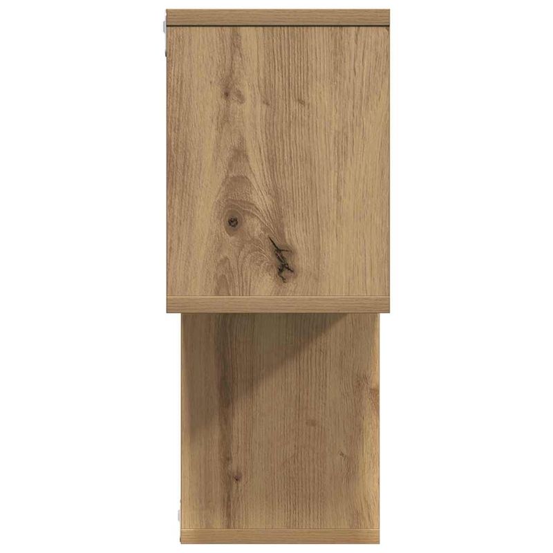Casa si Gradina - Mobilier - Biblioteci si rafturi - Rafturi - Raft pe perete Stejar artizanal 100x20x53 cm Lemn recompus - Infinity.ro