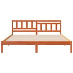 Casa si Gradina - Mobilier - Paturi si accesorii - Paturi - Cadru de pat Maro ceruit 140 x 200 cm Lemn de brad solid - Infinity.ro