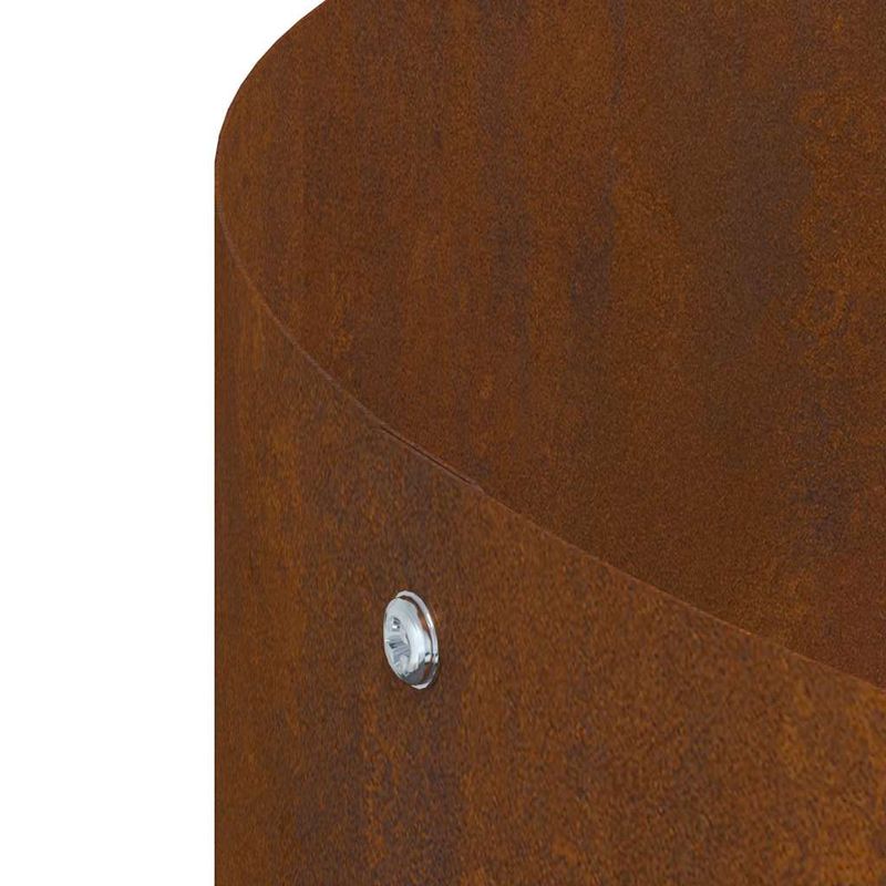 Casa si Gradina - Gradinarit si plante - Plante si ghivece - Ghivece si suporturi - Ghiveci din Otel Corten Otel Corten Mediu Insertii Decorative - Infinity.ro