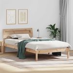 Casa si Gradina - Mobilier - Paturi si accesorii - Paturi - Cadru de pat Maro 90 x 200 cm Lemn de brad solid - Infinity.ro