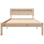 Casa si Gradina - Mobilier - Paturi si accesorii - Paturi - Cadru de pat Maro 90 x 200 cm Lemn de brad solid - Infinity.ro