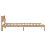 Casa si Gradina - Mobilier - Paturi si accesorii - Paturi - Cadru de pat Maro 90 x 200 cm Lemn de brad solid - Infinity.ro
