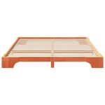 Casa si Gradina - Mobilier - Paturi si accesorii - Paturi - Cadru de pat de podea Maro 180 x 210 cm Lemn masiv de pin - Infinity.ro