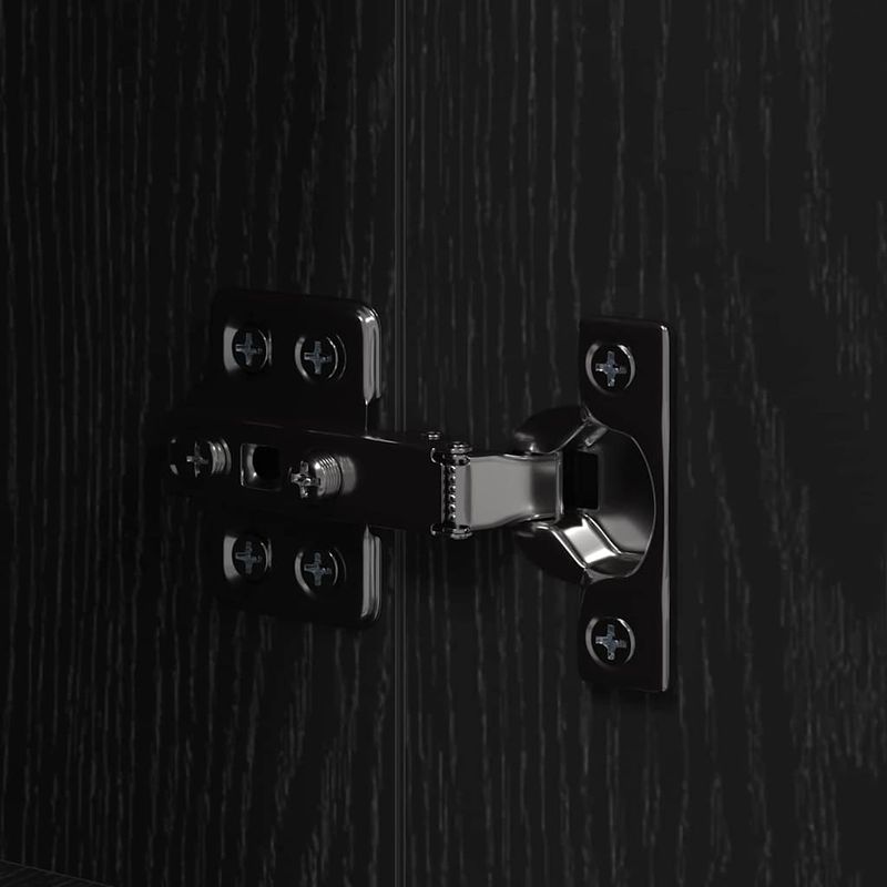 Casa si Gradina - Mobilier - Comode si corpuri - Corpuri bucatarie - Dulap de bucatarie cu sertar cu raft cu depozitare cu usa Stejar negru Lemn compozit - Infinity.ro