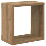 Casa si Gradina - Mobilier - Biblioteci si rafturi - Rafturi - Rafturi pe Perete Stejar Artizanal MDF 26 x 15 x 26 cm - Infinity.ro