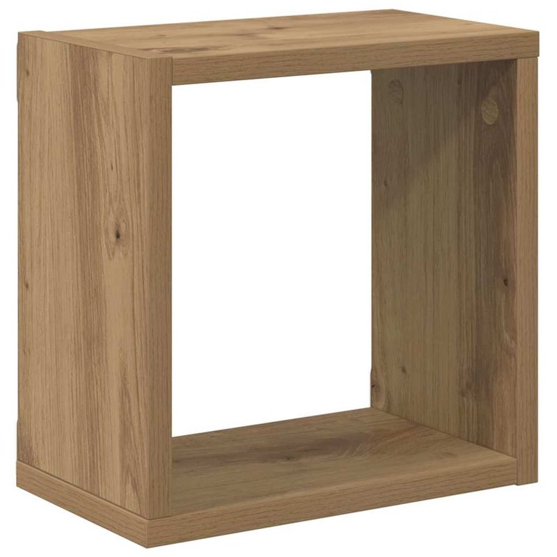 Casa si Gradina - Mobilier - Biblioteci si rafturi - Rafturi - Rafturi pe Perete Stejar Artizanal MDF 26 x 15 x 26 cm - Infinity.ro