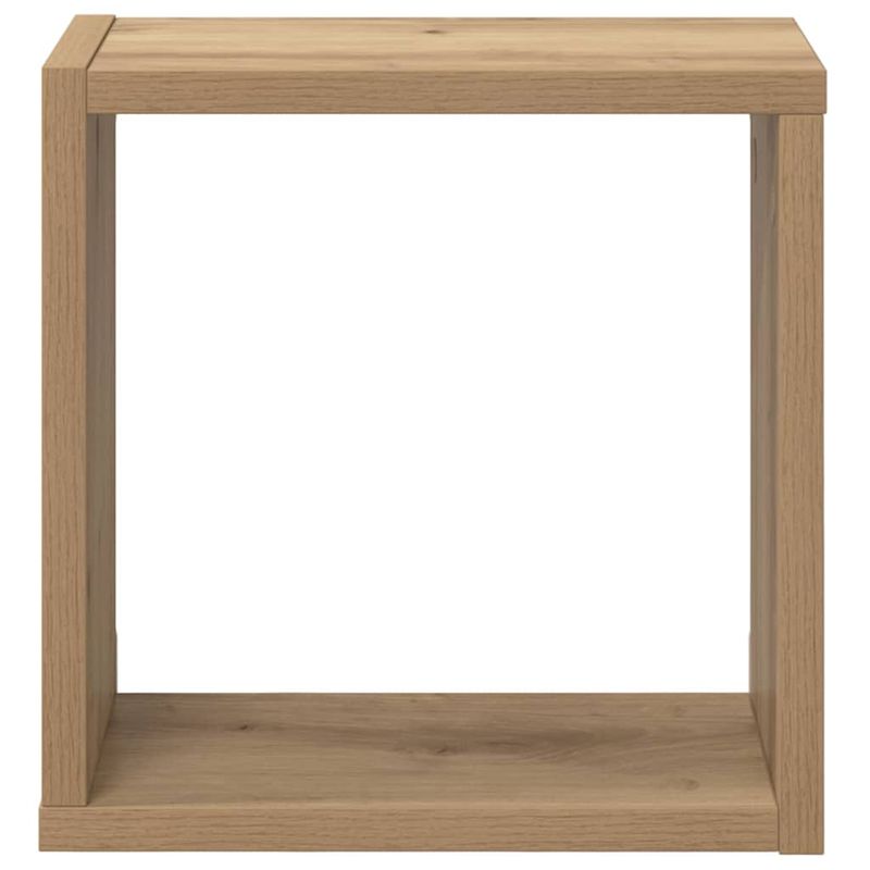 Casa si Gradina - Mobilier - Biblioteci si rafturi - Rafturi - Rafturi pe Perete Stejar Artizanal MDF 26 x 15 x 26 cm - Infinity.ro