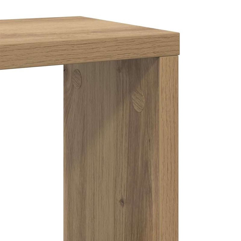 Casa si Gradina - Mobilier - Biblioteci si rafturi - Rafturi - Rafturi pe Perete Stejar Artizanal MDF 26 x 15 x 26 cm - Infinity.ro