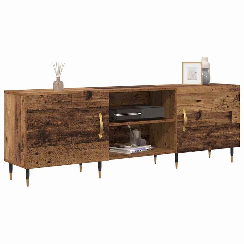 Casa si Gradina - Mobilier - Comode si corpuri - Comode - Cabinet TV cu raft Lemn vechi 150 x 30 x 50 cm Lemn compozit - Infinity.ro