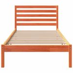Casa si Gradina - Mobilier - Paturi si accesorii - Paturi - Cadru de pat Maro ceruit 100 x 200 cm Lemn de brad solid - Infinity.ro