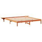 Casa si Gradina - Mobilier - Paturi si accesorii - Paturi - Cadru de pat cu mese laterale Maro ceruit 180 x 200 cm - Infinity.ro