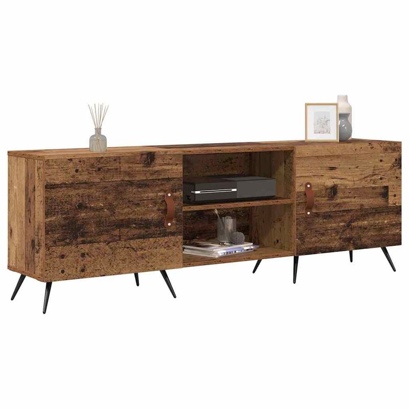 Casa si Gradina - Mobilier - Comode si corpuri - Comode - Cabinet TV cu raft Lemn vechi 150 x 30 x 50 cm Lemn compozit - Infinity.ro