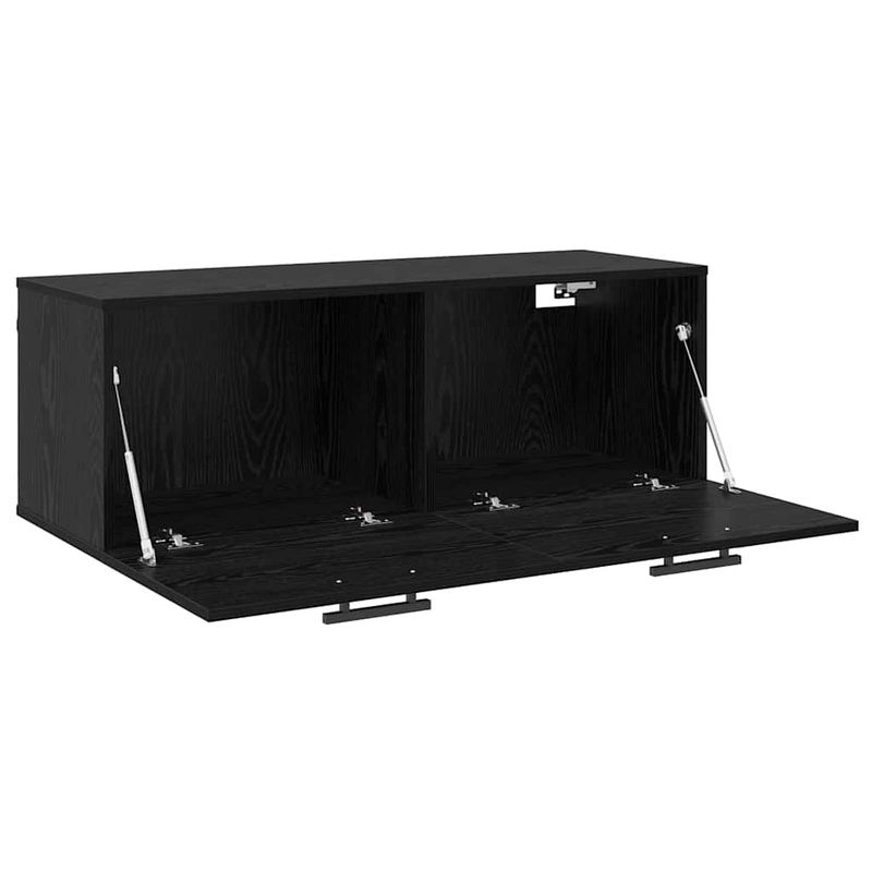 Casa si Gradina - Mobilier - Dulapuri si sifoniere - Dulapuri - Dulap de perete Stejar negru 100 x 36.5 x 35 cm Lemn compozit - Infinity.ro