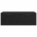 Casa si Gradina - Mobilier - Dulapuri si sifoniere - Dulapuri - Dulap de perete Stejar negru 100 x 36.5 x 35 cm Lemn compozit - Infinity.ro