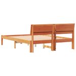 Casa si Gradina - Mobilier - Paturi si accesorii - Paturi - Cadru de pat Maro ceruit 120 x 190 cm Lemn de brad solid - Infinity.ro