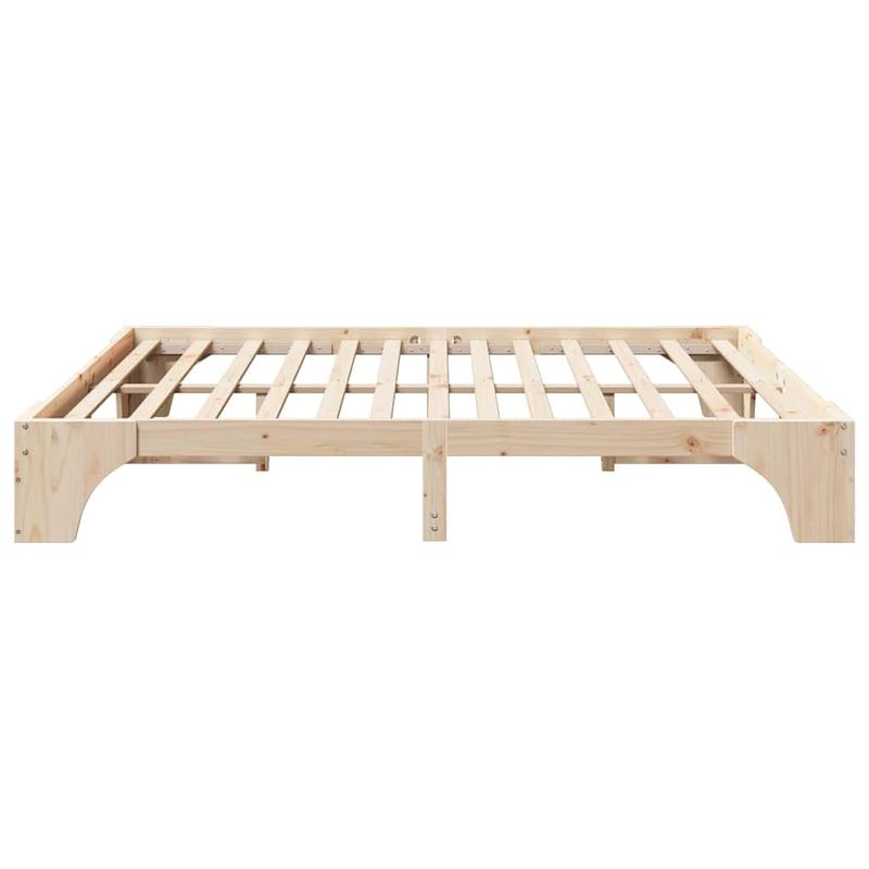 Casa si Gradina - Mobilier - Paturi si accesorii - Paturi - Pat 200x200 cm din Lemn de Pin - Infinity.ro