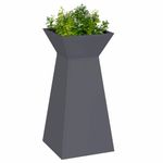 Casa si Gradina - Gradinarit si plante - Plante si ghivece - Ghivece si suporturi - Suport pentru plante Antracit Plastic 35 x 35 x 73 cm - Infinity.ro