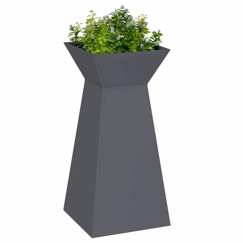 Casa si Gradina - Gradinarit si plante - Plante si ghivece - Ghivece si suporturi - Suport pentru plante Antracit Plastic 35 x 35 x 73 cm - Infinity.ro