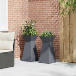 Casa si Gradina - Gradinarit si plante - Plante si ghivece - Ghivece si suporturi - Suport pentru plante Antracit Plastic 35 x 35 x 73 cm - Infinity.ro