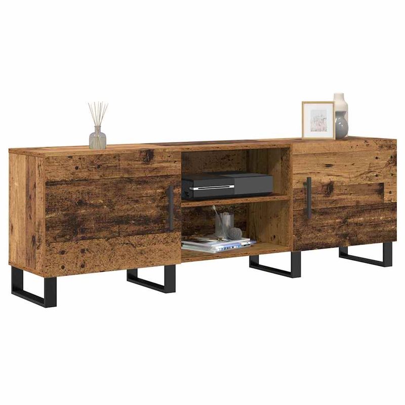 Casa si Gradina - Mobilier - Comode si corpuri - Comode - Cabinet TV cu raft cu depozitare cu usa 150 x 30 x 50 cm Lemn compozit - Infinity.ro