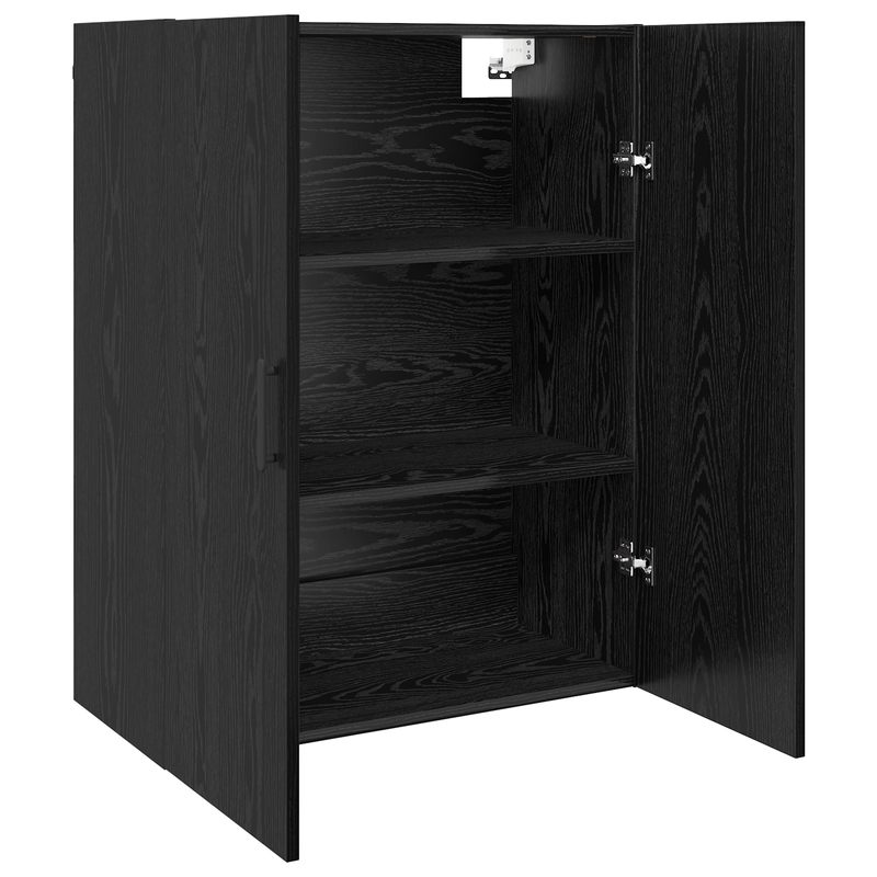 Casa si Gradina - Mobilier - Comode si corpuri - Comode - Dulap montat pe perete cu raft Stejar negru 69.5 x 34 x 90 cm - Infinity.ro