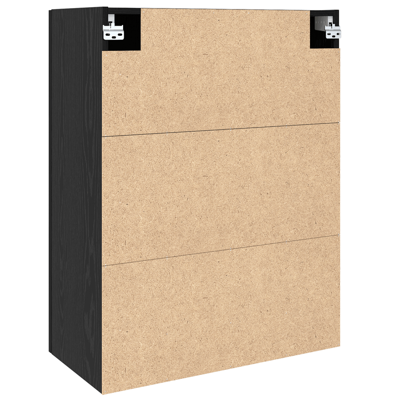 Casa si Gradina - Mobilier - Comode si corpuri - Comode - Dulap montat pe perete cu raft Stejar negru 69.5 x 34 x 90 cm - Infinity.ro