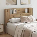 Casa si Gradina - Mobilier - Paturi si accesorii - Accesorii paturi - Tablie de pat Stejar inchis 80 cm Lemn compozit - Infinity.ro