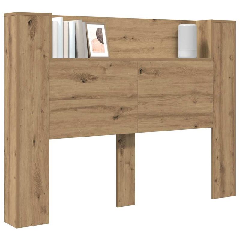 Casa si Gradina - Mobilier - Paturi si accesorii - Accesorii paturi - Tablie de pat Stejar inchis 80 cm Lemn compozit - Infinity.ro