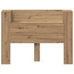 Casa si Gradina - Mobilier - Paturi si accesorii - Accesorii paturi - Tablie de pat Stejar inchis 80 cm Lemn compozit - Infinity.ro