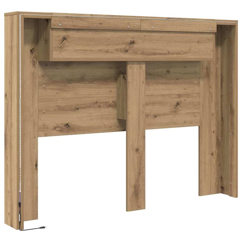 Casa si Gradina - Mobilier - Paturi si accesorii - Accesorii paturi - Tablie de pat Stejar inchis 80 cm Lemn compozit - Infinity.ro