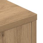 Casa si Gradina - Mobilier - Paturi si accesorii - Accesorii paturi - Tablie de pat Stejar inchis 80 cm Lemn compozit - Infinity.ro