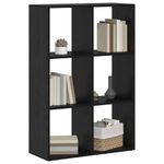 Casa si Gradina - Mobilier - Biblioteci si rafturi - Biblioteci - Dulap pentru carti Stejar negru 69.5 x 29 x 103.5 cm - Infinity.ro