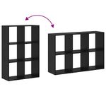 Casa si Gradina - Mobilier - Biblioteci si rafturi - Biblioteci - Dulap pentru carti Stejar negru 69.5 x 29 x 103.5 cm - Infinity.ro