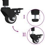 Casa si Gradina - Bucatarie si vesela - Ustensile bucatarie - Cosuri servire - Troler de Bucatarie Stejar negru 70 x 30 x 82 cm Lemn compozit - Infinity.ro