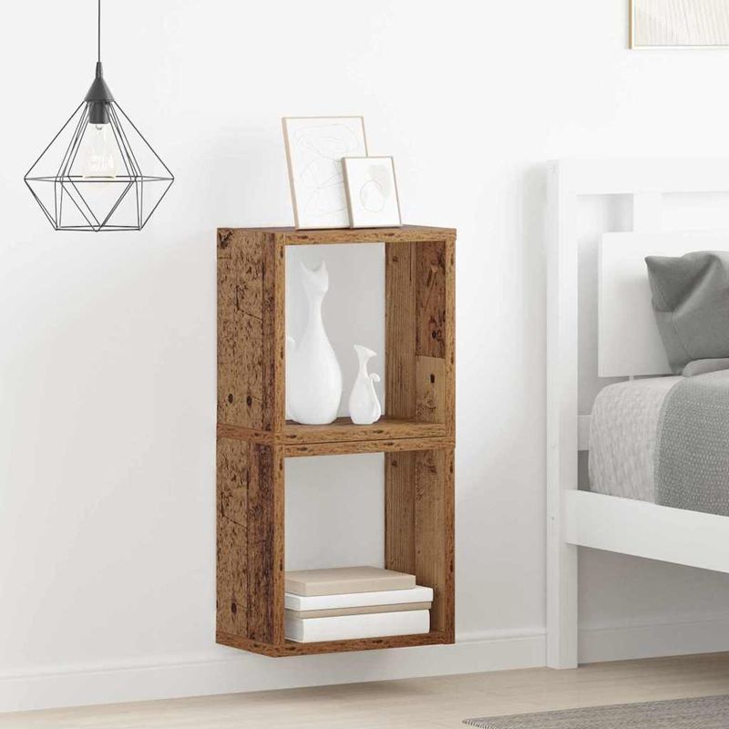 Casa si Gradina - Mobilier - Biblioteci si rafturi - Rafturi - Rafturi Lemn Vechi Lemn Masiv Mic Montare pe Perete Rafturi - Infinity.ro