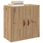 Casa si Gradina - Mobilier - Dulapuri si sifoniere - Dulapuri - Dulap de perete stejar artizanal 60 x 31 x 60 cm Lemn compozit - Infinity.ro