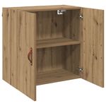 Casa si Gradina - Mobilier - Dulapuri si sifoniere - Dulapuri - Dulap de perete stejar artizanal 60 x 31 x 60 cm Lemn compozit - Infinity.ro