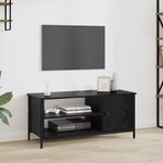 Casa si Gradina - Mobilier - Comode si corpuri - Comode - Cabinet TV cu raft Stejar negru 100 x 40 x 45 cm Lemn compozit - Infinity.ro