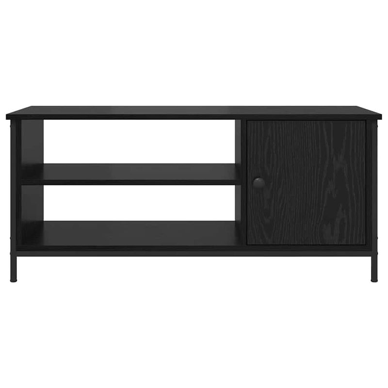 Casa si Gradina - Mobilier - Comode si corpuri - Comode - Cabinet TV cu raft Stejar negru 100 x 40 x 45 cm Lemn compozit - Infinity.ro