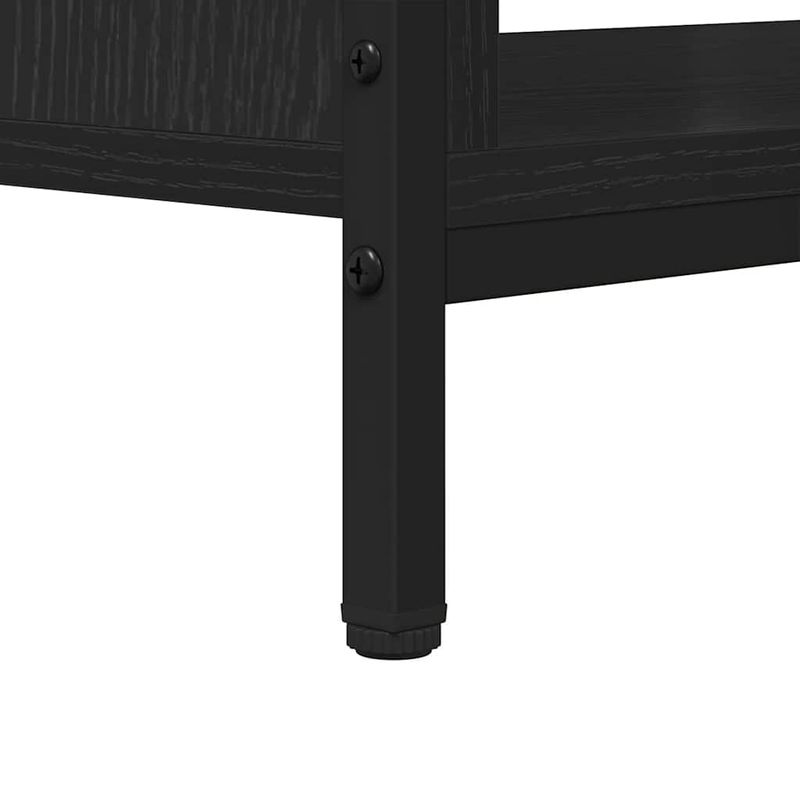 Casa si Gradina - Mobilier - Comode si corpuri - Comode - Cabinet TV cu raft Stejar negru 100 x 40 x 45 cm Lemn compozit - Infinity.ro